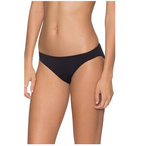 Sunsets Women Low-Rise Bikini Bottom Black Size S